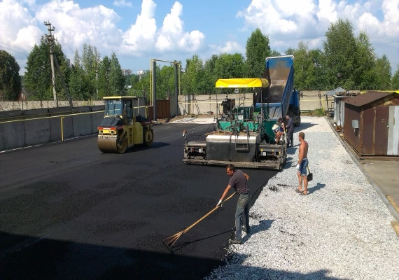 Устройство автодорог в Верейке и Егорьевском районе